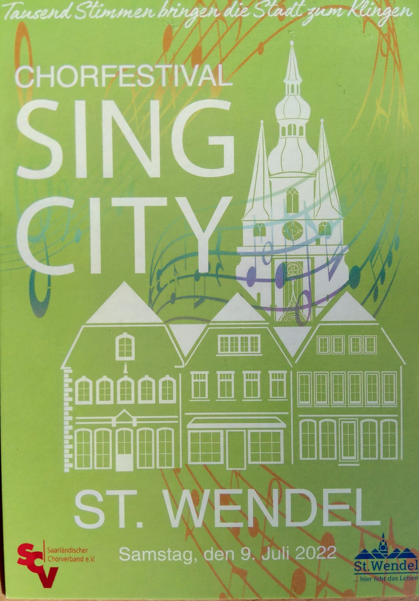 Sing City 2022 in St. Wendel